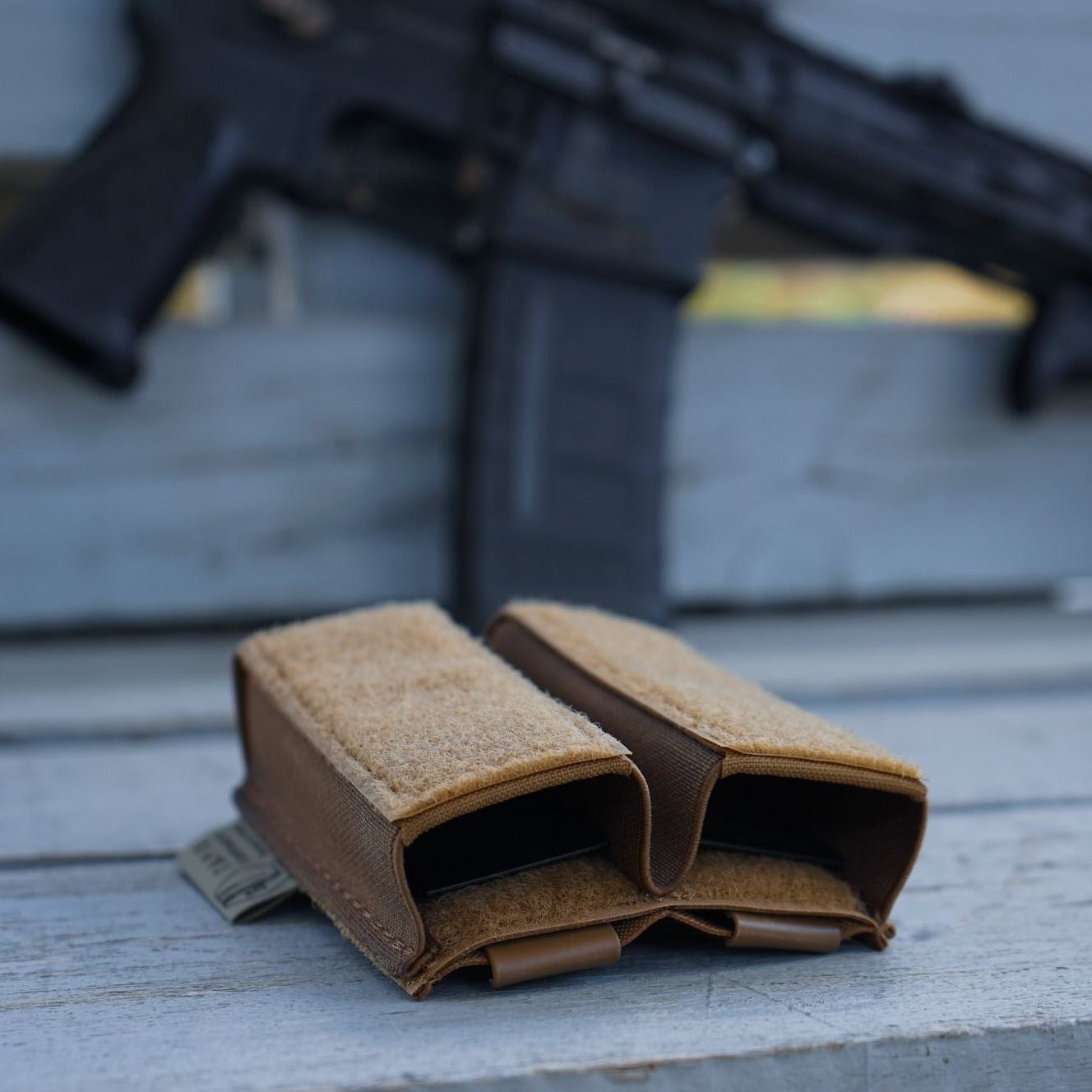 Porte chargeurs double 9mm - Tapir équipements
