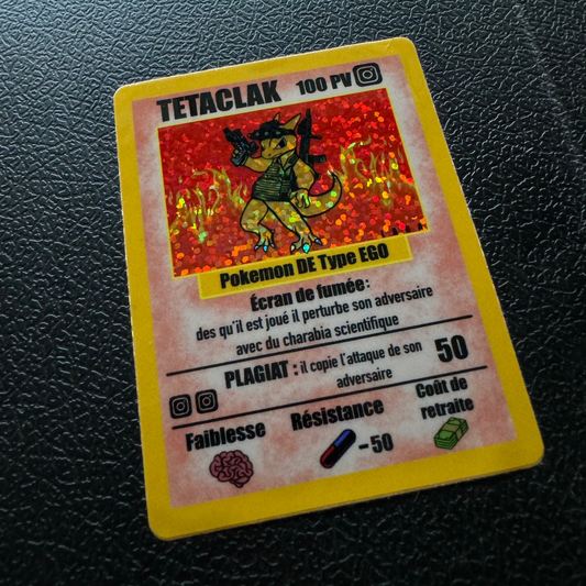 Sticker carte pokemon