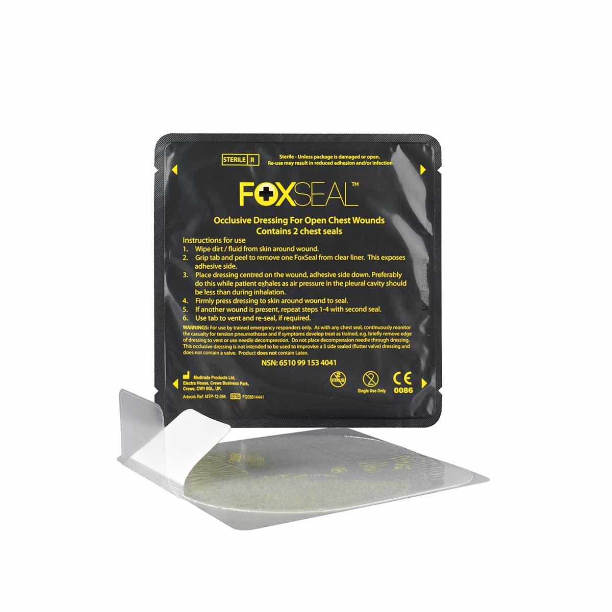 Foxseal Chest Seal - Celox Medical